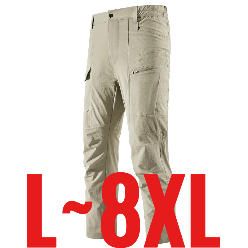 Plus Size 8XL Men's Casual Pan - Outdoor Sport Hiking Pants 评论和价格