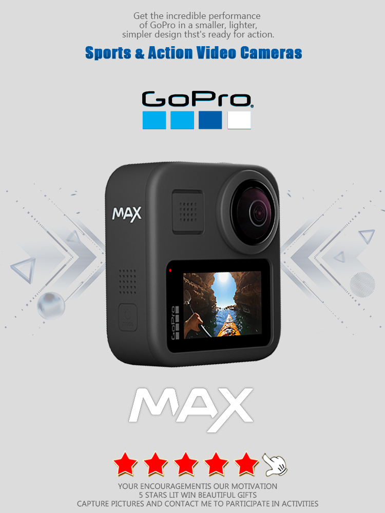 GoPro MAX 360 Action Camera wi - Outdoor Sport Live 评论和价格