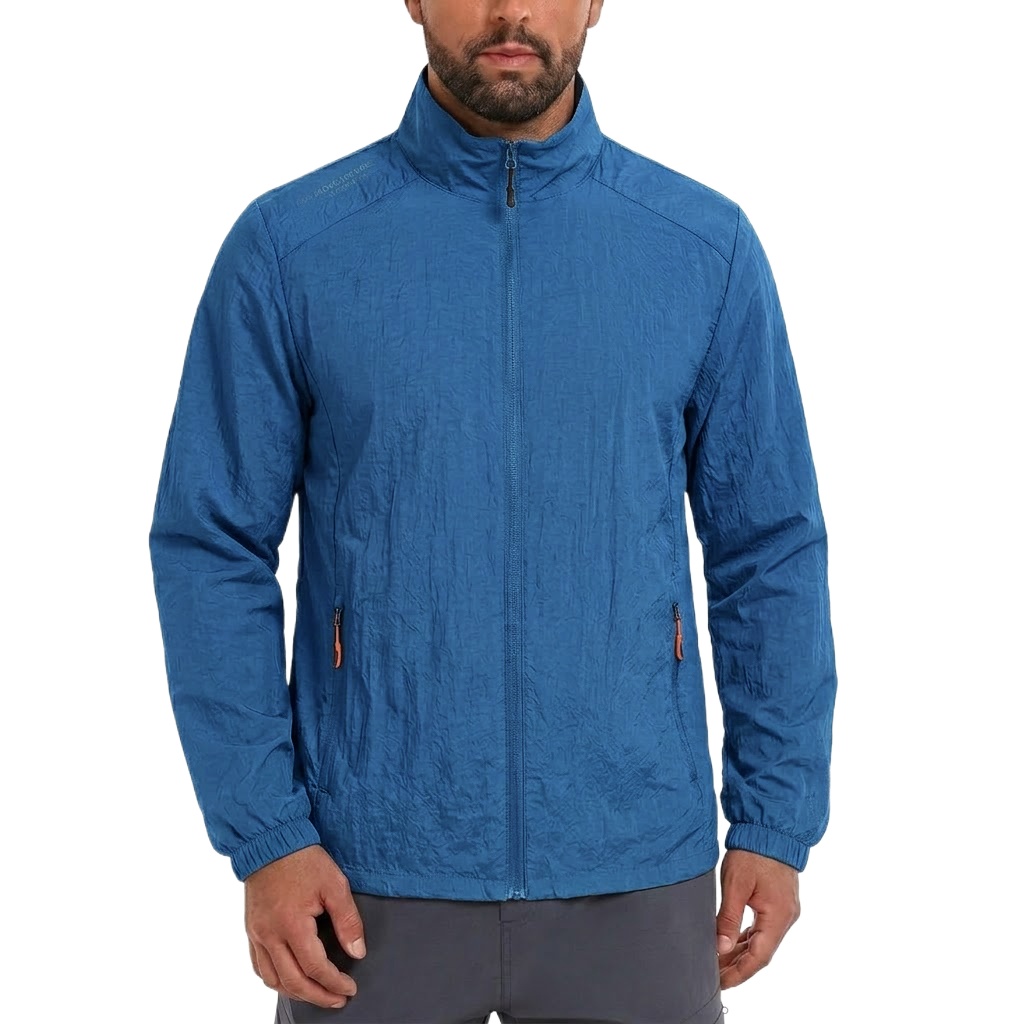 Mens UPF50+ Performance Sunscr - Outdoor Sport Jacket Men 评论和价格