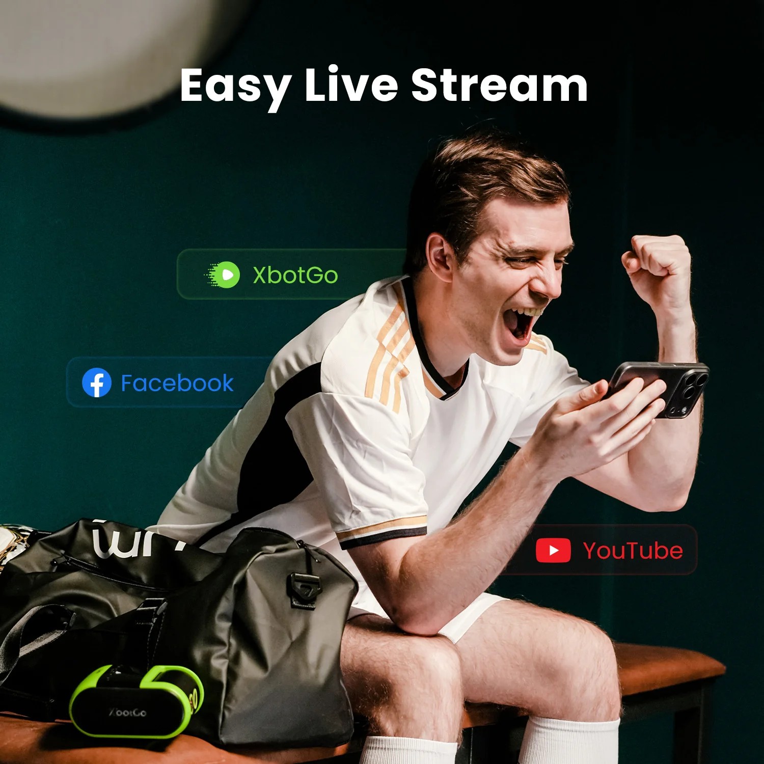 XbotGo Falcon 4K AI Auto Track - Outdoor Sport Live 评论和价格