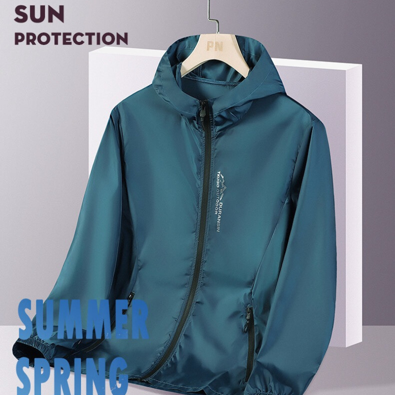 UPF50+ Summer Outdoor Quick Dr - Outdoor Sport Jacket Men 评论和价格