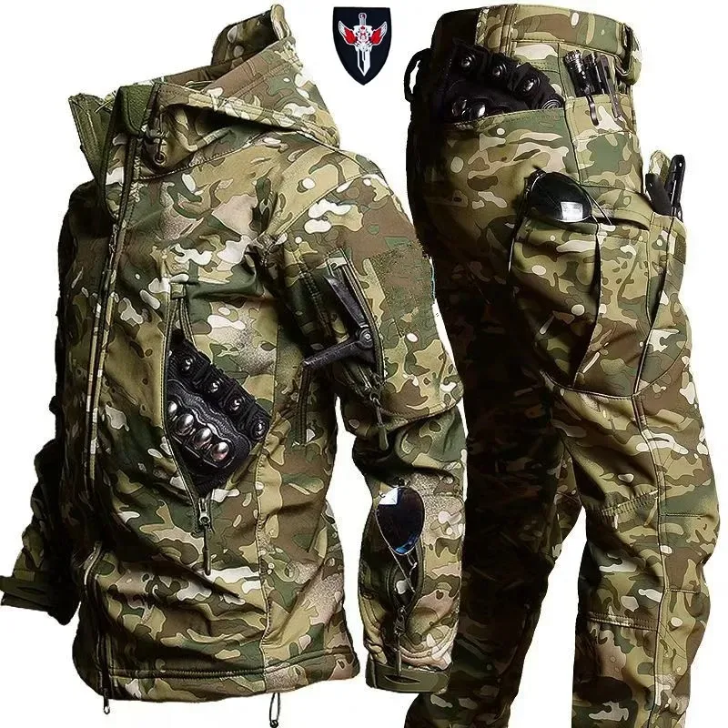 2026 Tactical Jacket + Pants S - Outdoor Sport Waterproof Pants 评论和价格