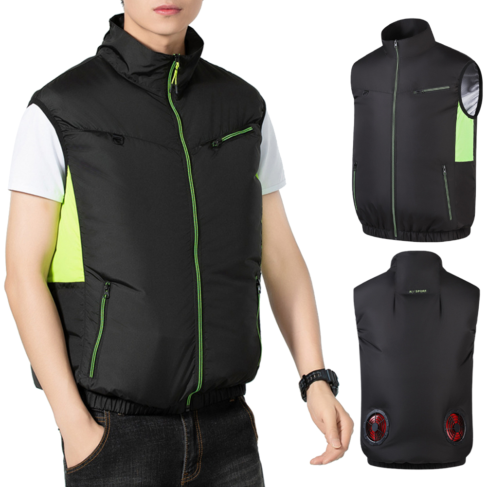 2025 Cooling Fan Vest Air Cond - Outdoor Sport Jacket Men 评论和价格