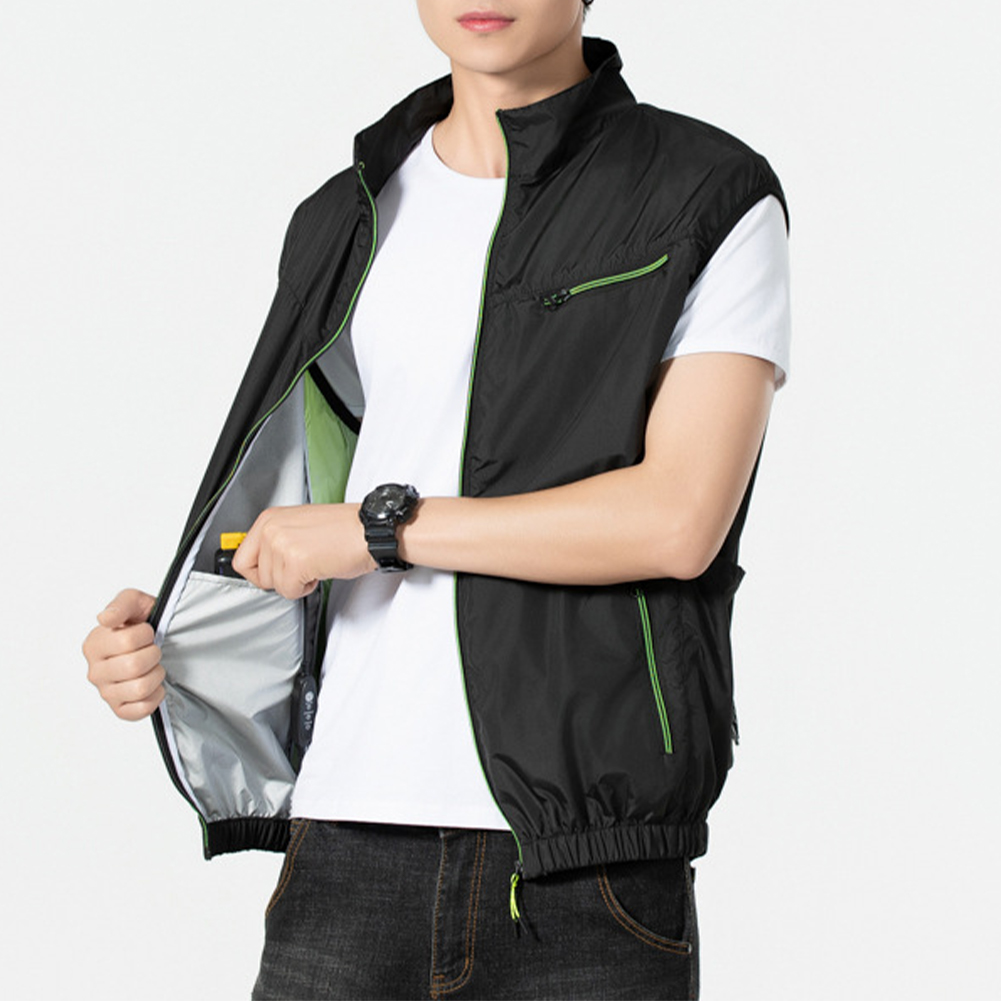 2025 Cooling Fan Vest Air Cond - Outdoor Sport Jacket Men 评论和价格