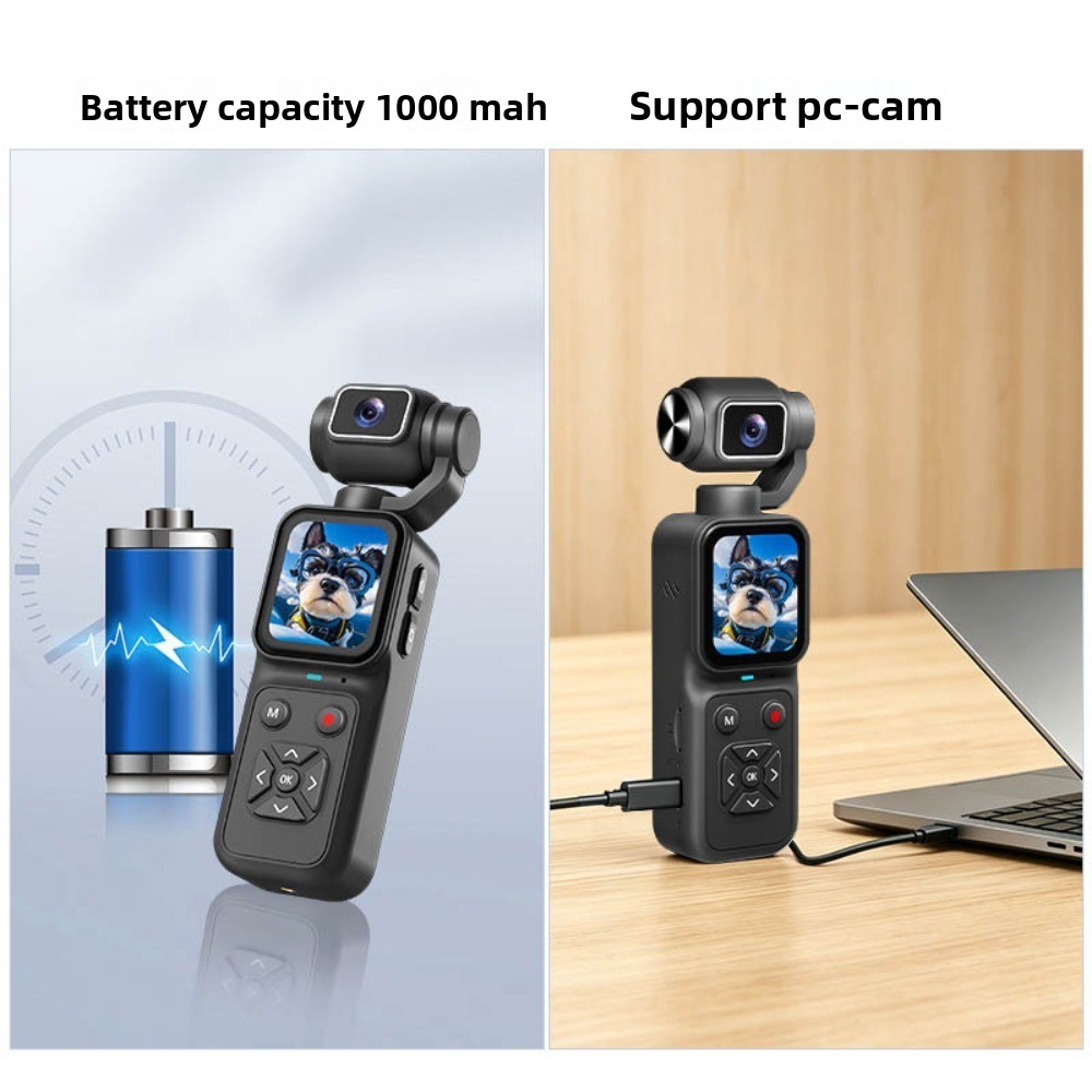 HJD-09 4K Vlogging Camera 180° - Outdoor Sport Live 评论和价格